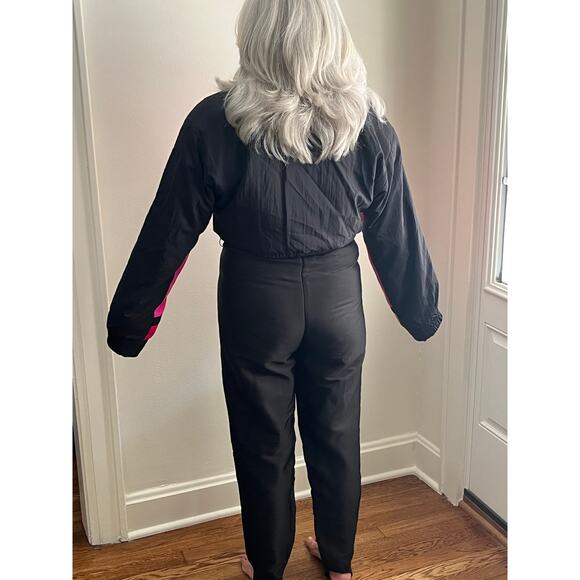 Vintage Slalom Skisuit Neon Blocks Black bottom Women’s size 10 - Picture 3 of 11